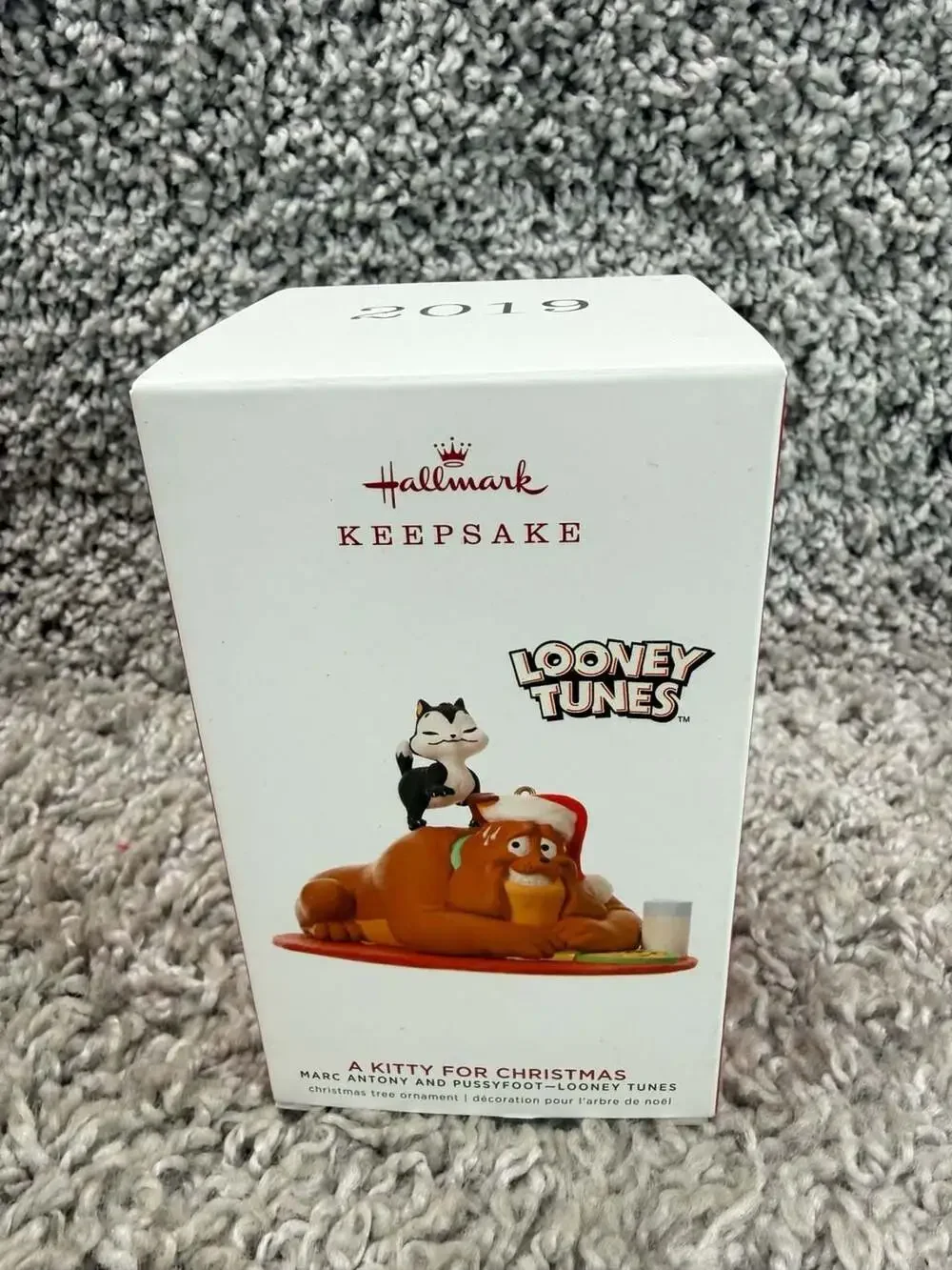 2019 Hallmark Keepsake Looney Tunes A Kitty For Christmas Marc Antony